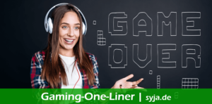 Gamergirl freut sich
