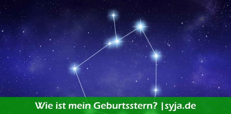 wie ist mein geburtsstern
